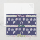 Postkarten-Horizontalvorlage Postkarte (Vorne/Hinten)