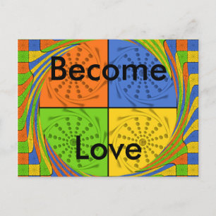 Postkarten-Horizontalvorlage Postkarte