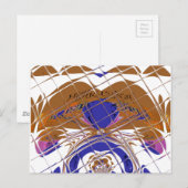 Postkarten-Horizontalvorlage Postkarte (Vorne/Hinten)