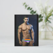 Postkarten_Hottest_Hunks Postkarte (Stehend Vorderseite)