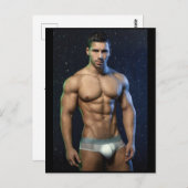 Postkarten_Hottest_Hunks Postkarte (Vorne/Hinten)