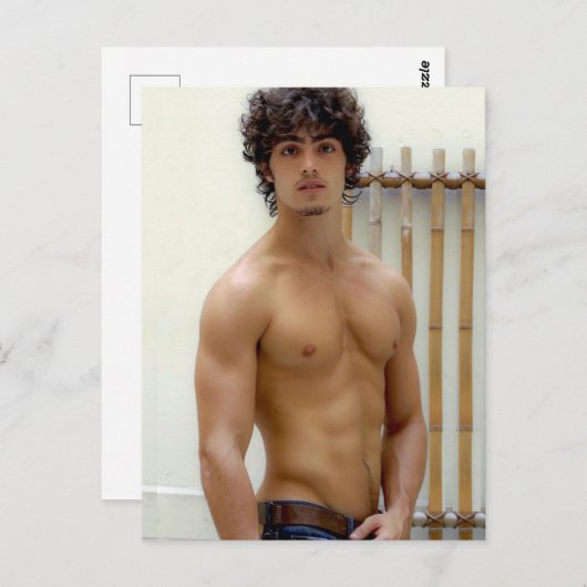 Postkarten_Hottest_Hunks Postkarte (Vorne/Hinten)