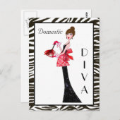 Postkarten "Inland Divas" (Vorne/Hinten)