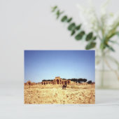 Postkarten-Kamele auf der alten Seidenstraße Khora Postkarte (Stehend Vorderseite)