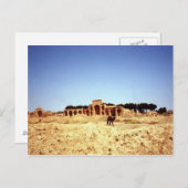 Postkarten-Kamele auf der alten Seidenstraße Khora Postkarte (Vorne/Hinten)