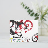 Postkarten-Kampfkunst Postkarte (Stehend Vorderseite)