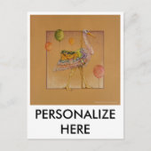 Postkarten - Karussell-Storch (Vorderseite)