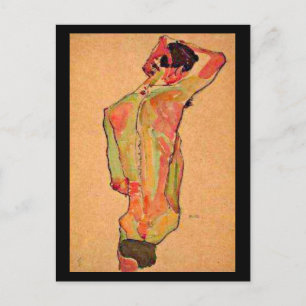 Postkarten-Klassiker/Retro-Egon Schiele 14 Postkarte