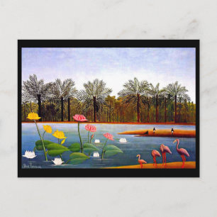 Postkarten-Klassiker/Retro-Henri Rousseau 16 Postkarte