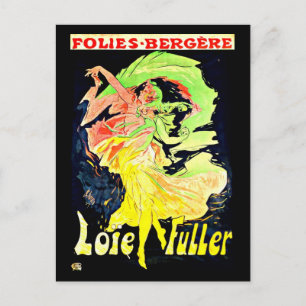 Postkarten-Klassiker/Retro-Jules Chéret 6 Postkarte