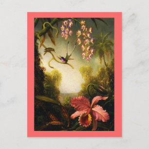 Postkarten-Klassiker/Retro-Martin Johnson Heade 32 Postkarte