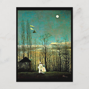 Postkarten-Klassiker/Vintage-Henri Rousseau 11 Postkarte