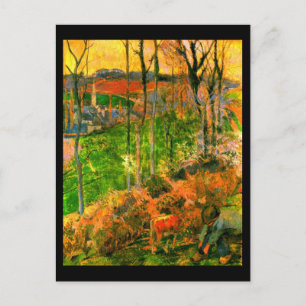 Postkarten-Klassiker/Vintage-Paul Gauguin 15 Postkarte