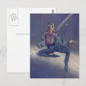 Postkarten - kosmischer Pantomime (Vorne/Hinten)