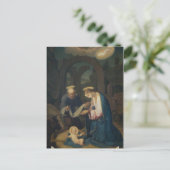 Postkarten (Leer/Benutzerdefiniert): Geburt Christ (Stehend Vorderseite)