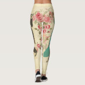Postkarten-Leggings Leggings (Rückseite)