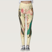Postkarten-Leggings Leggings (Vorderseite)