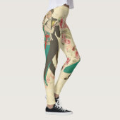 Postkarten-Leggings Leggings (Rechts)
