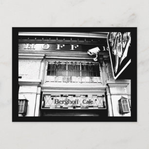 Postkarten-Liebe Art House-Architektur im Vintage- Postkarte