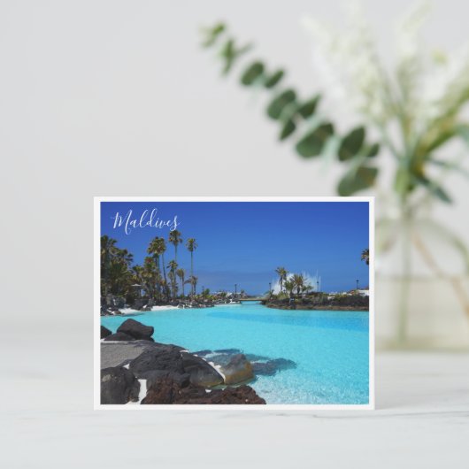 Postkarten - Malediven (Stehend Vorderseite)