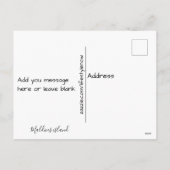 Postkarten - Malediven (Rückseite)