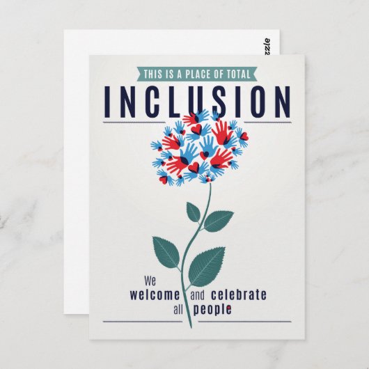 Postkarten mit Gesamteinschluss (Vorne/Hinten)