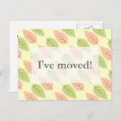 Postkarten mit leerem Druck | Herbstblattgestaltun (Vorne/Hinten)