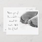 Postkarten niemals aufgeben (Vorne/Hinten)