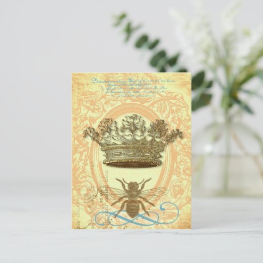 Postkarten oder Einladungen für Königin (Stehend Vorderseite)