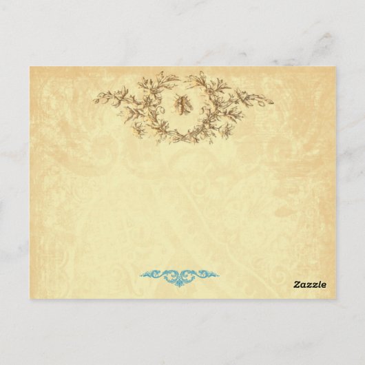 Postkarten oder Einladungen für Königin (Rückseite)