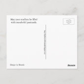 Postkarten per E-Mail - Funny Eyes Postcard (Rückseite)