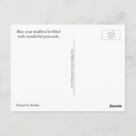 Postkarten per E-Mail - Funny Eyes Postcard (Rückseite)