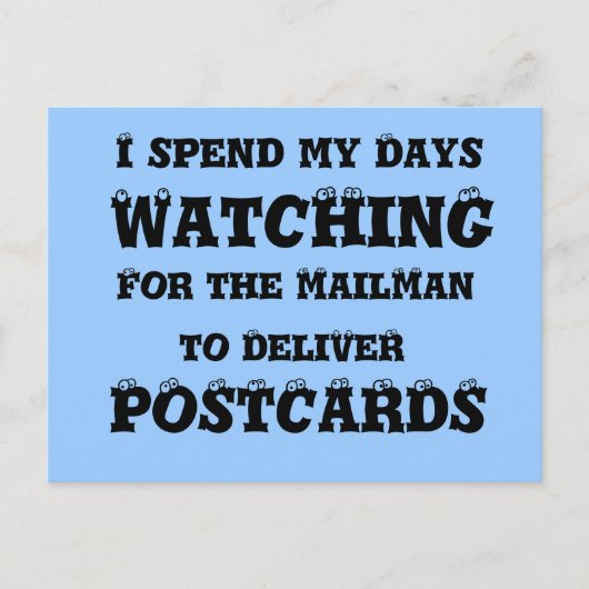 Postkarten per E-Mail - Funny Eyes Postcard (Vorderseite)