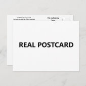 Postkarten-Postkarte Postkarte (Vorne/Hinten)