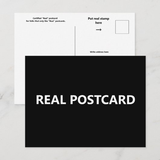 Postkarten-Postkarte Postkarte (Vorne/Hinten)