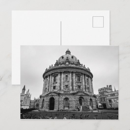 Postkarten "Radcliffe Camera, Oxford" (Vorne/Hinten)