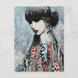 Postkarten - Roter Lipstick