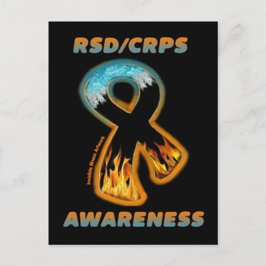 POSTKARTEN...RSD/CRPS - Feuerfest & Eisband Postkarte (Vorderseite)