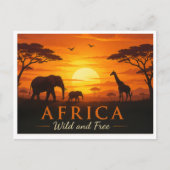 Postkarten-Safari Feiertagspostkarte (Vorderseite)