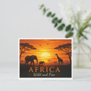 Postkarten-Safari Feiertagspostkarte