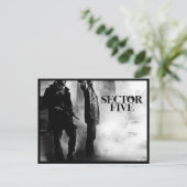 Postkarten: Sektor fünf Postkarte (Stehend Vorderseite)