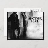Postkarten: Sektor fünf Postkarte (Vorne/Hinten)