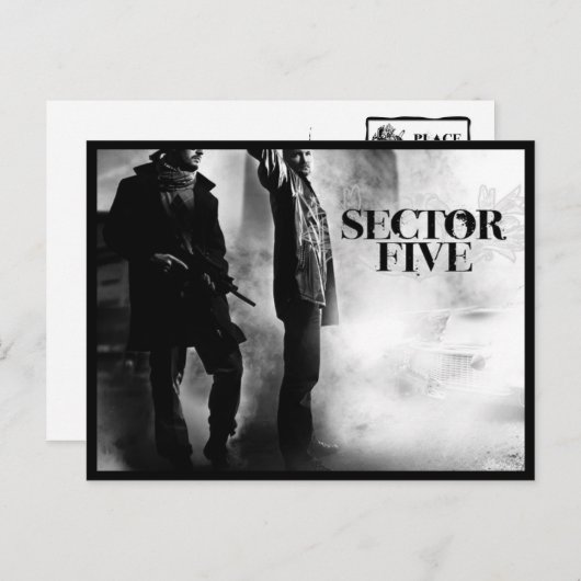 Postkarten: Sektor fünf Postkarte (Vorne/Hinten)