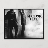Postkarten: Sektor fünf Postkarte (Vorderseite)