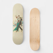 Postkarten-Skateboard Skateboard (Vorderseite)