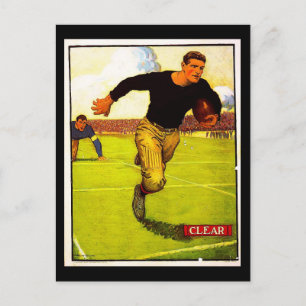 Postkarten-Sport/Spiele-Vintage-Sportkunst 2 Postkarte