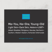 Postkarten-Standard-USPS Postkarte (Vorderseite)