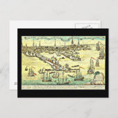 Postkarten-Vintage Boston-Karten-17 Postkarte (Vorne/Hinten)