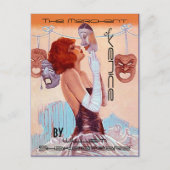 Postkarten Vintages Theater-Poster-Look Shakespear (Vorderseite)