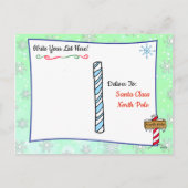 Postkarten vom Weihnachtsmann: Elf (Rückseite)